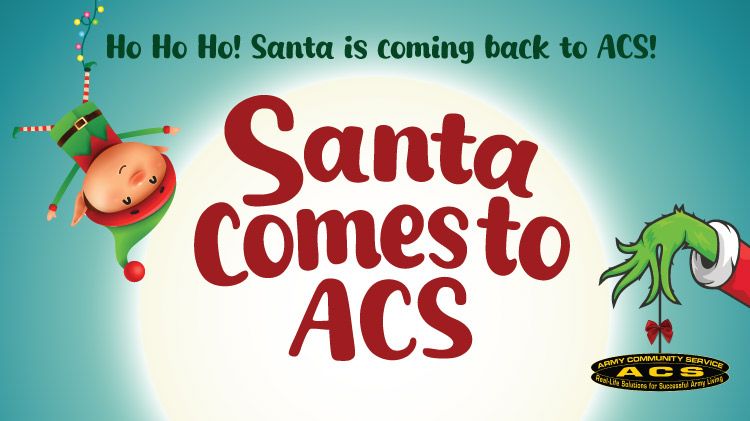 Santa Comes to ACS 